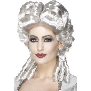 Smiffys Womens/Ladies Deluxe Marie Antoinette Wig / White
